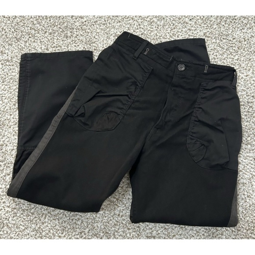 Wasted Collective‎ Black Eco Life Cotton Cargo  Pants Sz. M  NWT Sustainable USA